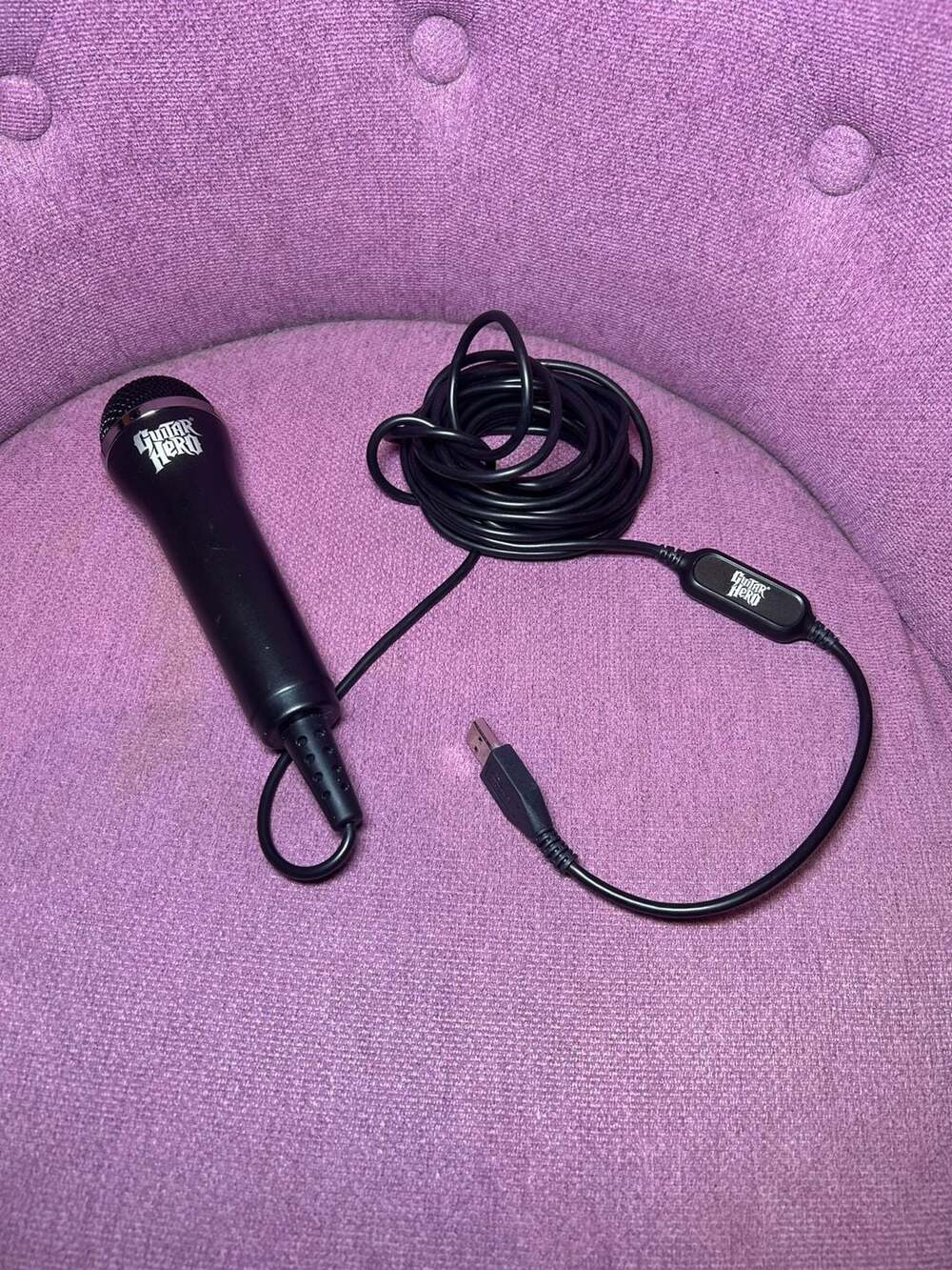 Guitar Hero Official USB Wired Microphone (E-UR20)